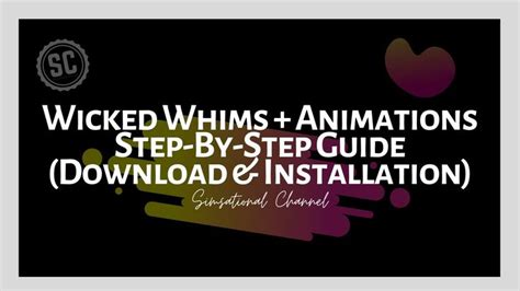 Animations Installation — WickedWhims.